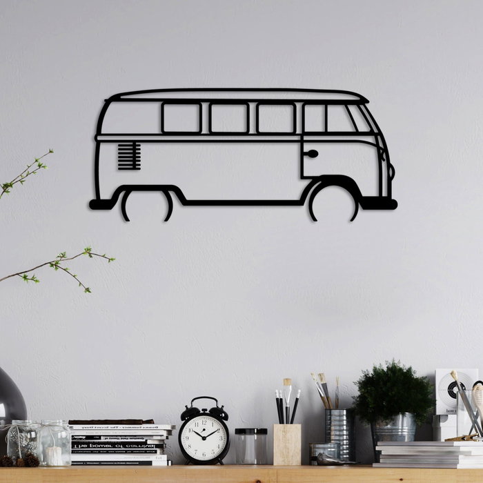 Wallity Vosvos 12 Accesorio Decorativo de Pared Negro